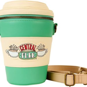 Loungefly Friends Central Perk To-Go Coffee Cup Figural Scented Crossbody Bag