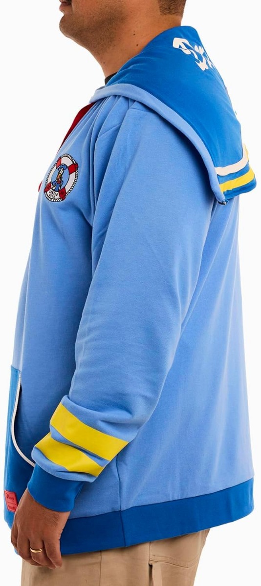 Loungefly Disney Donald Duck 90th Anniversary Hooded Sweatshirt