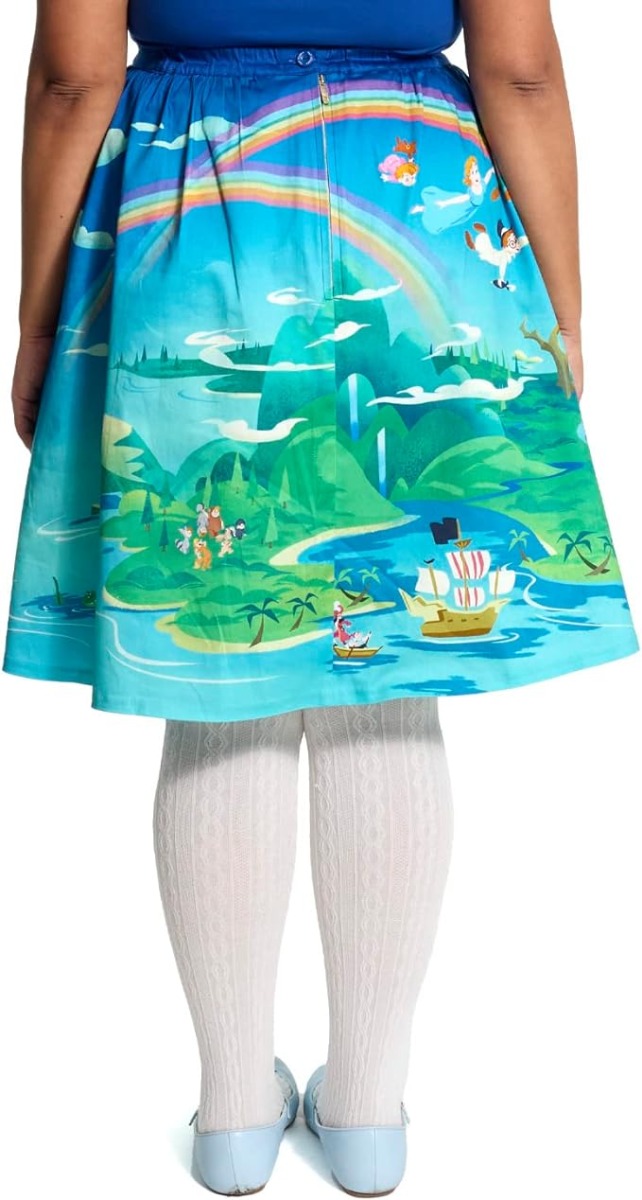 Loungefly Stitch Shoppe Neverland Scene Sandy Skirt