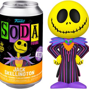 Funko Vinyl Soda: Disney: The Nightmare Before Christmas - Jack Skellington  (Blacklight) (LE 8,000pcs)