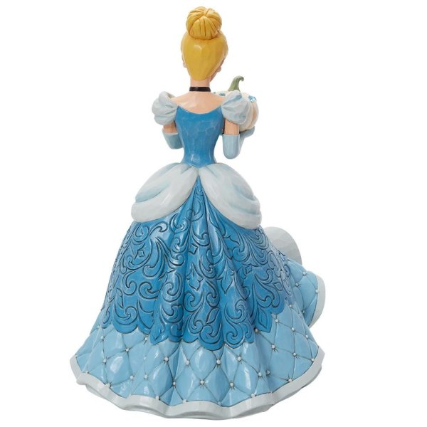 Jim Shore Disney Traditions The Iconic Pumpkin (Cinderella Deluxe  Figurine)