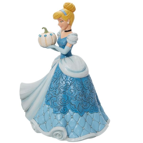 Jim Shore Disney Traditions The Iconic Pumpkin (Cinderella Deluxe  Figurine)