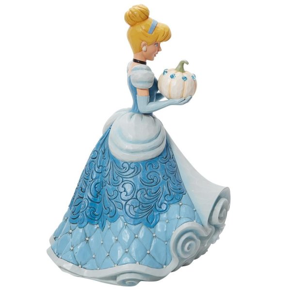 Jim Shore Disney Traditions The Iconic Pumpkin (Cinderella Deluxe  Figurine)