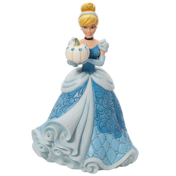 Jim Shore Disney Traditions The Iconic Pumpkin (Cinderella Deluxe  Figurine)