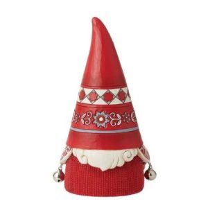 Jim Shore Heartwood Creek Gnome with Knit Textured Hat