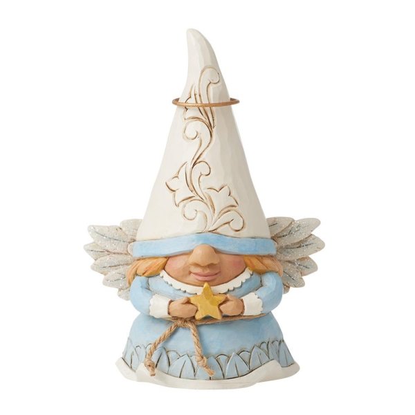 Jim Shore Heartwood Creek Gnome Angel Figurine