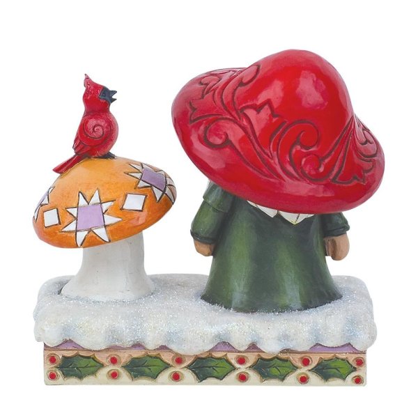 Jim Shore Heartwood Creek Santa Mushroom and Friends Figurine