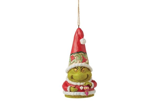 Jim Shore The Grinch Gnome Hanging Ornament