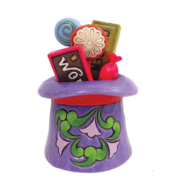 Jim Shore Willy Wonka Hat Mini Figurine