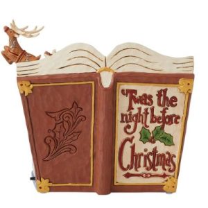 Jim Shore Heartwood Creek Twas the Night Before Christmas Storybook