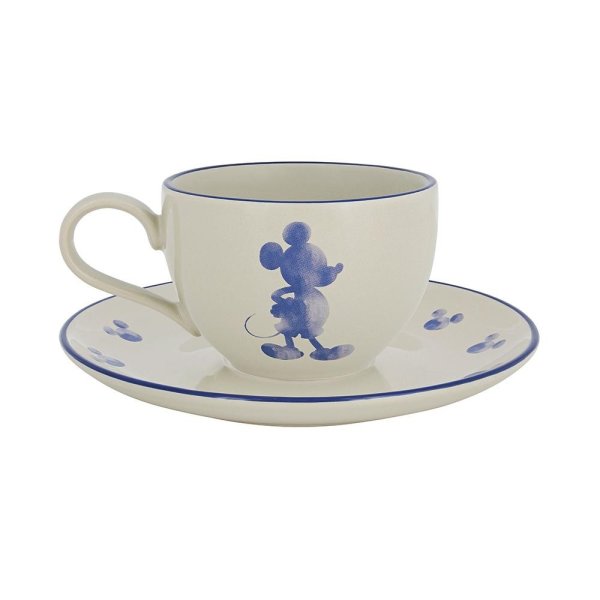 Disney Mono Teacup and Saucer (Set of 2)