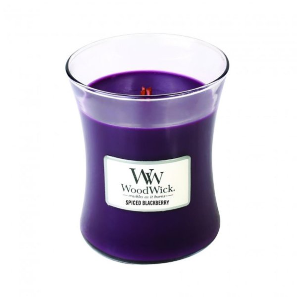 Woodwick Candles Spiced Blackberry Medium Hourglass