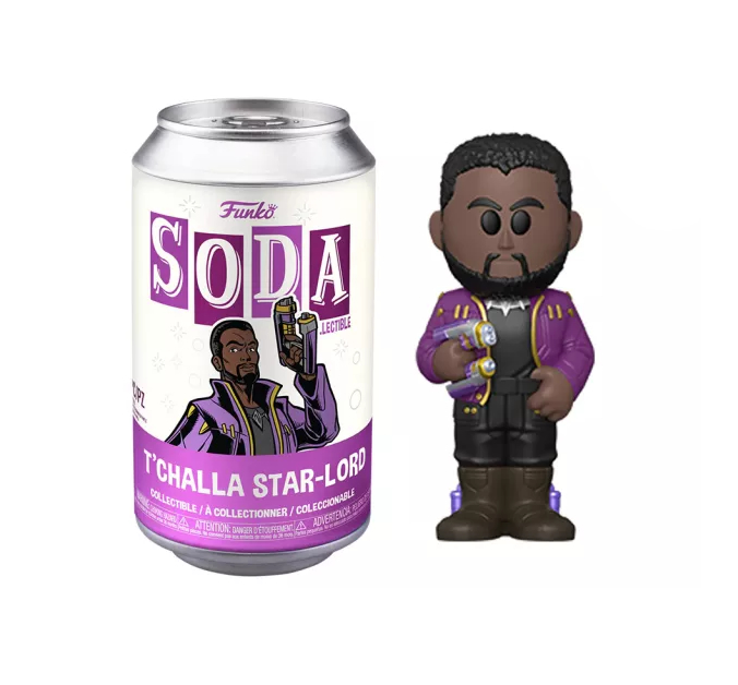 Funko Vinyl SODA Marvel - What If? T'Challa Star-Lord - with chance of Chase