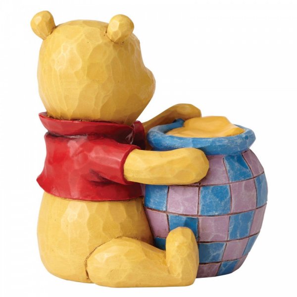 Jim Shore Disney Traditions Winnie the Pooh with Honey Pot Mini Figurine