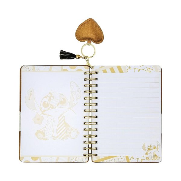 Disney Britto Stitch Leather Midas Notebook