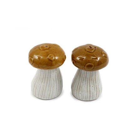 Mushroom Salt and Pepper Set