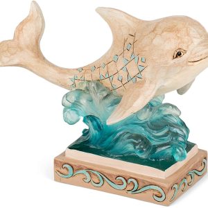 Jim Shore Heartwood Creek Pint Sized Dolphin Figurine - 6006690