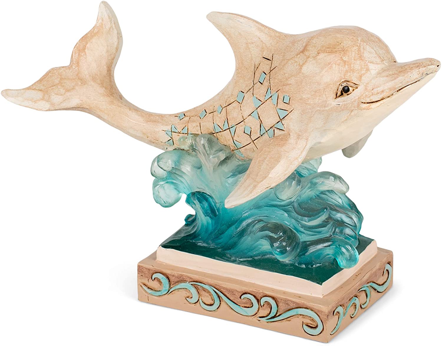 Jim Shore Heartwood Creek Pint Sized Dolphin Figurine - 6006690