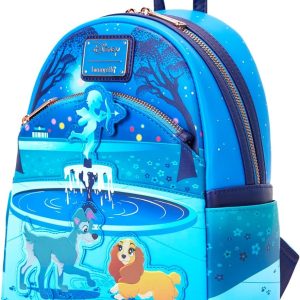 Loungefly Disney Lady and The Tramp 70th Anniversary Mini Backpack