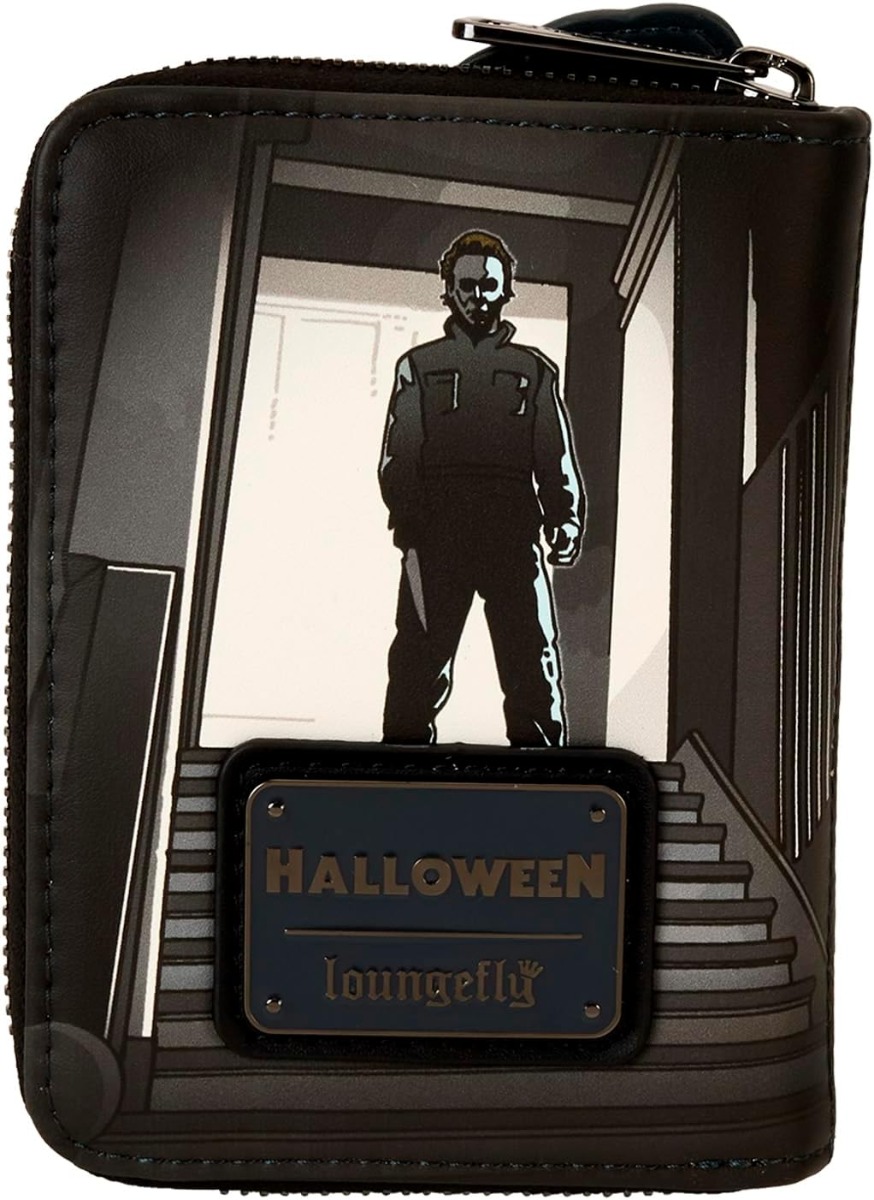 Loungefly Halloween Michael Myers Jack-O'-Lantern Glow Wallet