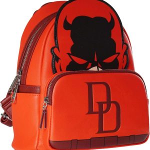 Loungefly Marvel Daredevil Cosplay Faux Leather Mini Backpack