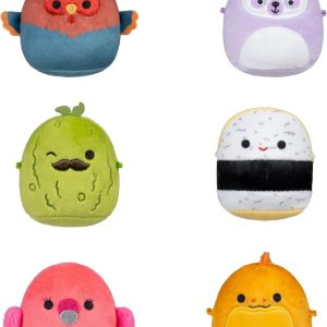 Squishmallows Micromallows 6 Pack - Charles,Onel,Mo,Cookie,Reed & Layla