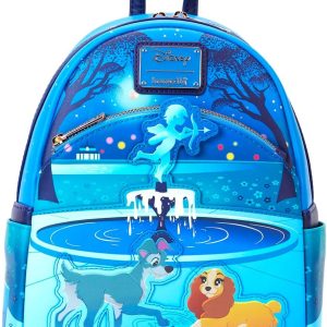 Loungefly Disney Lady and The Tramp 70th Anniversary Mini Backpack