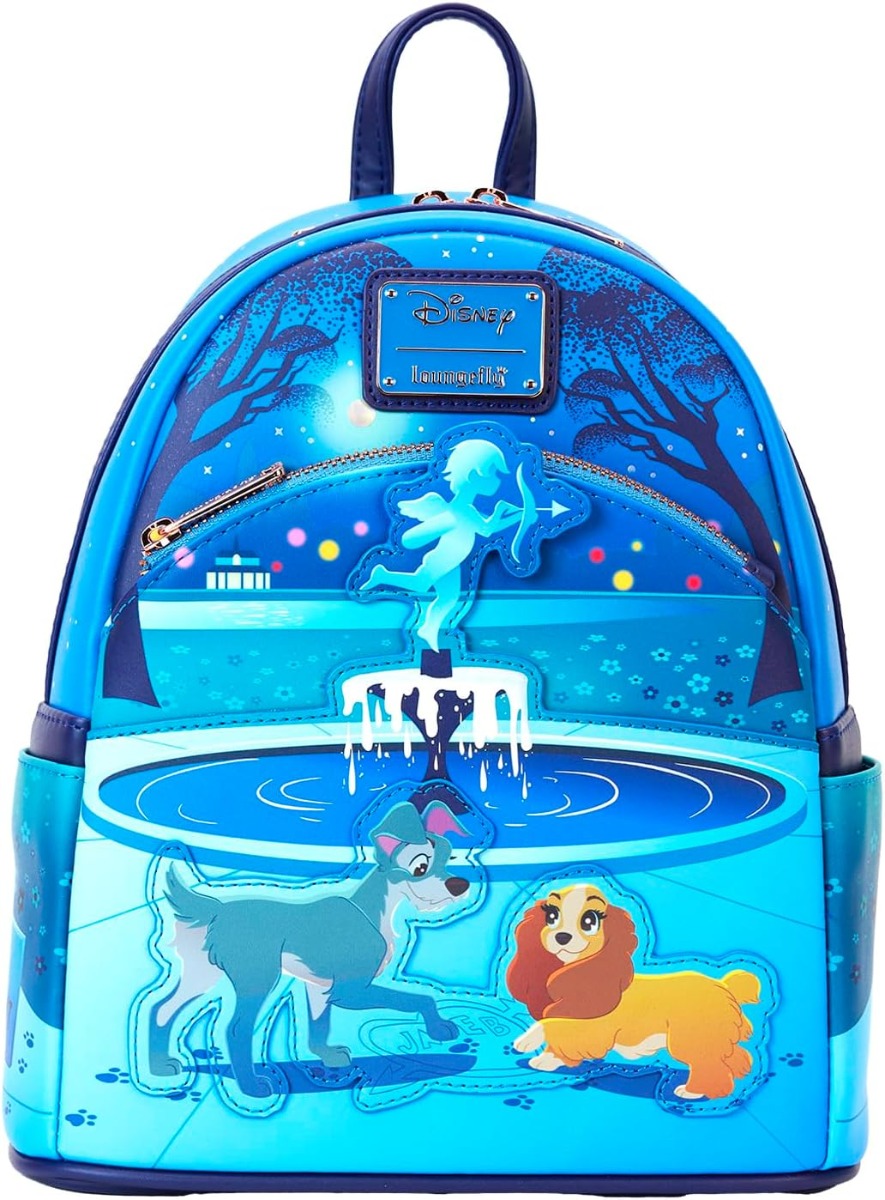 Loungefly Disney Lady and The Tramp 70th Anniversary Mini Backpack