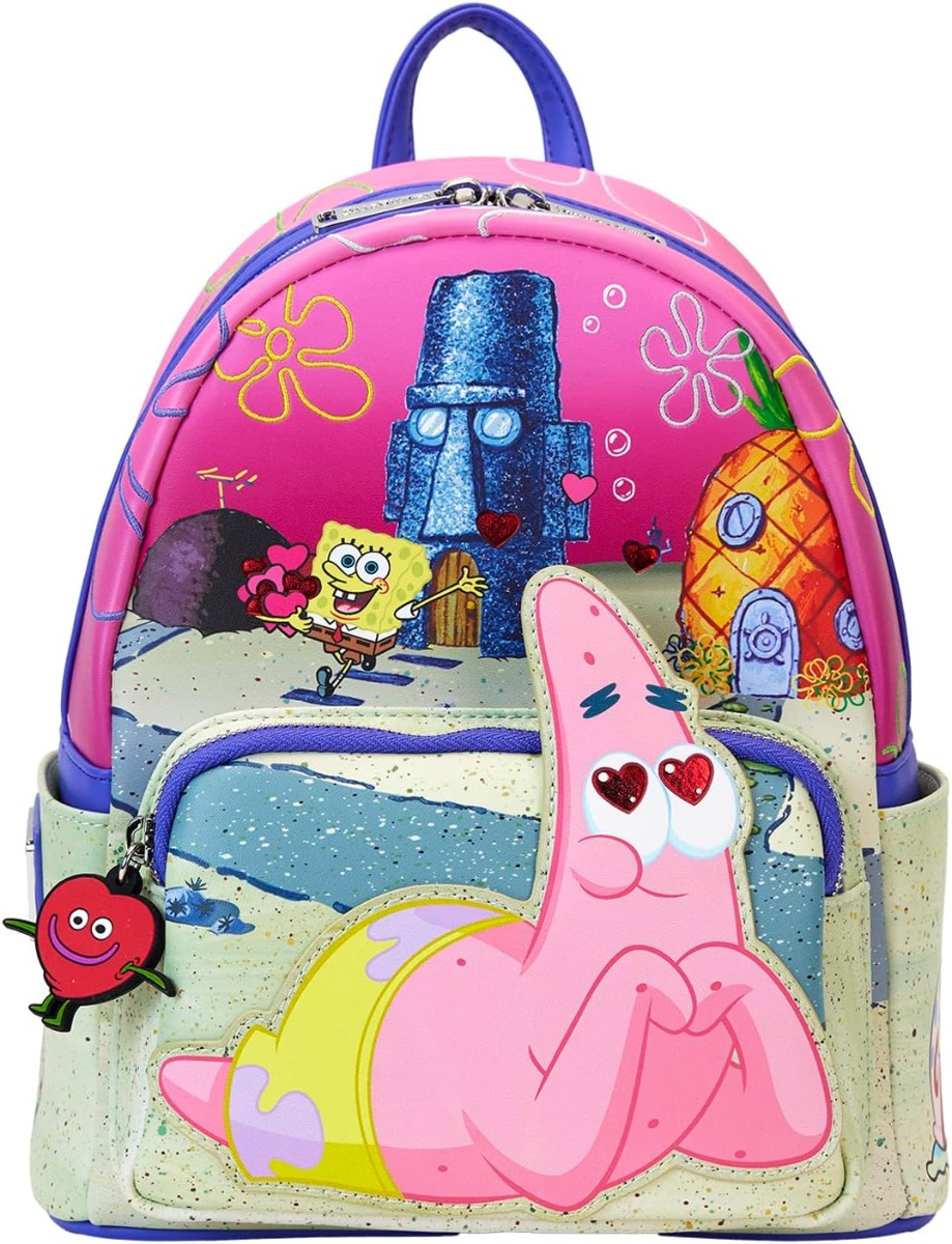 Loungefly Nickelodeon Spongebob & Patrick Mini Backpack