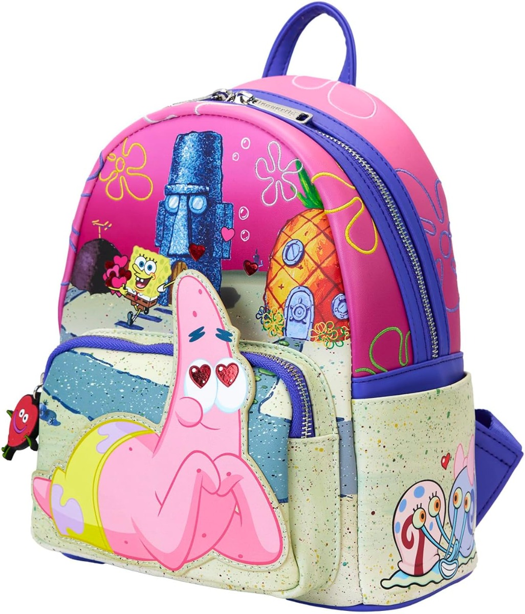 Loungefly Nickelodeon Spongebob & Patrick Mini Backpack