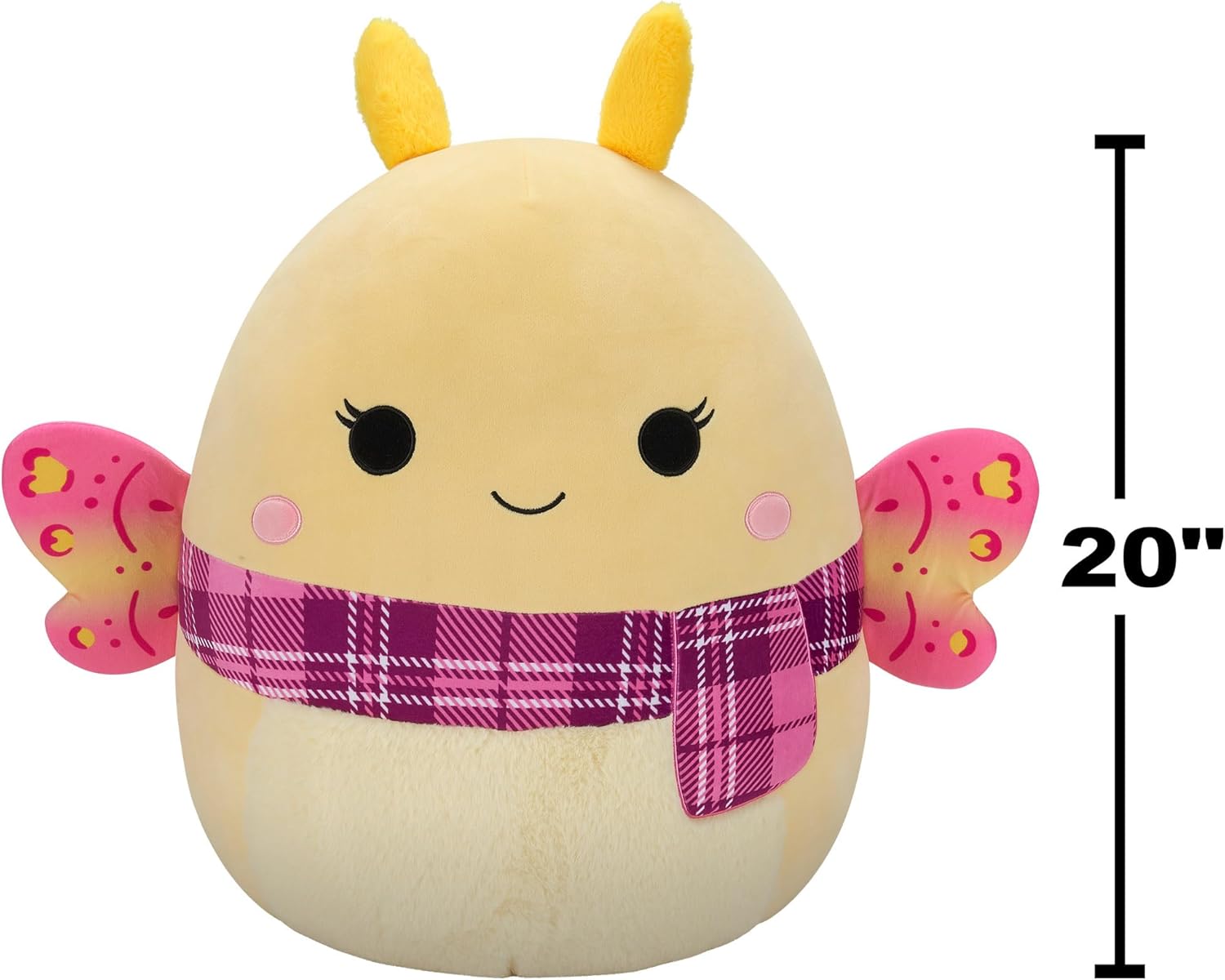 Squishmallows 20" Original Miry the Yellow Moth