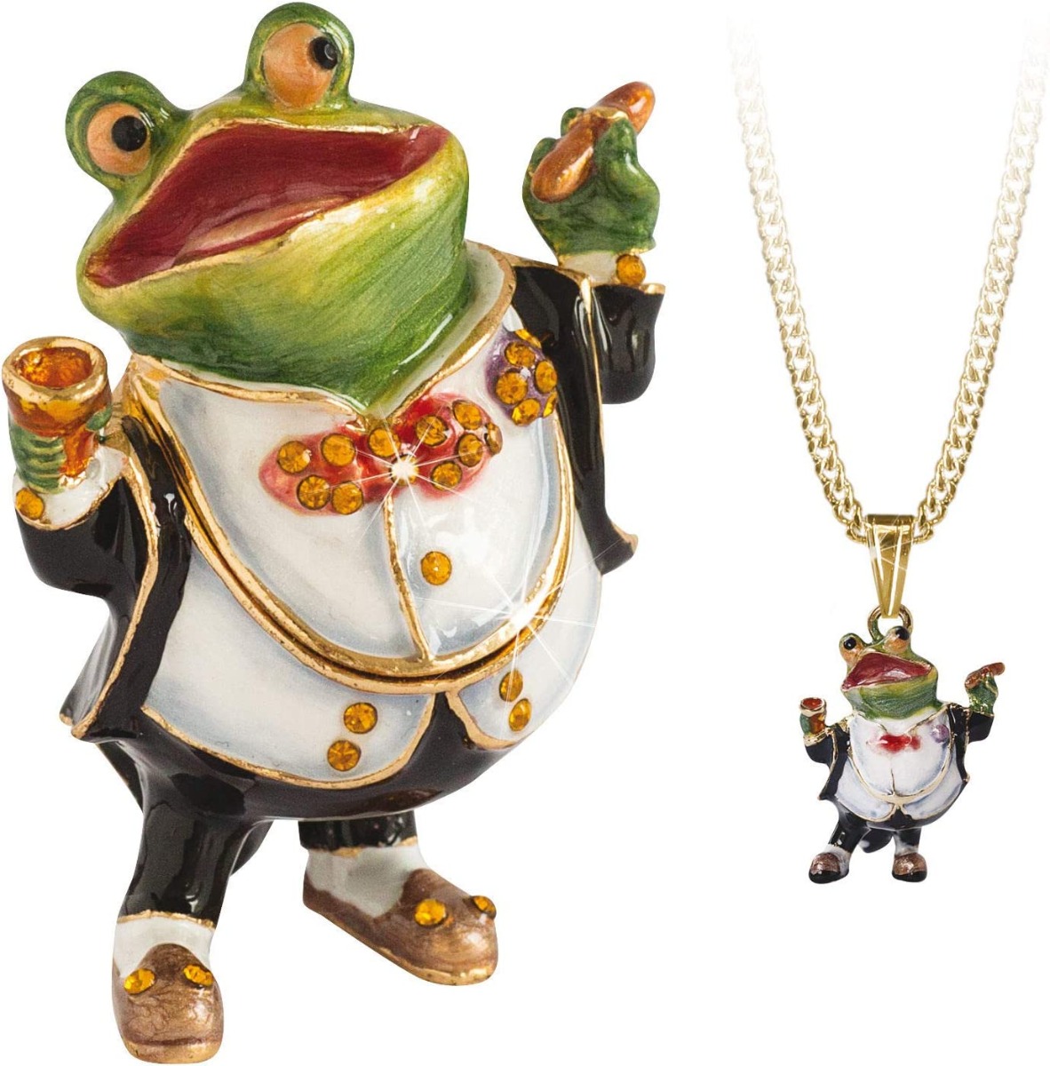 Hidden Treasure Secrets Toad Trinket