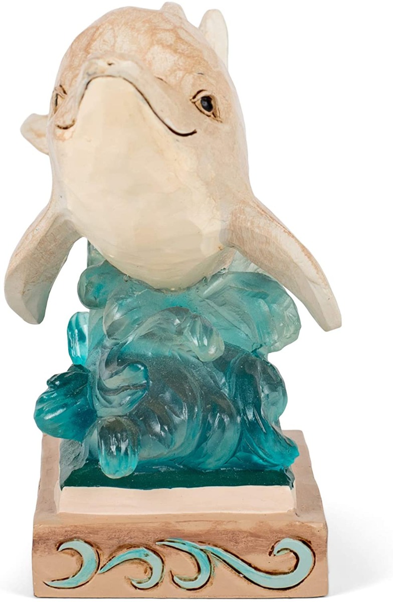 Jim Shore Heartwood Creek Pint Sized Dolphin Figurine - 6006690