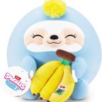 Snackles 14" Plush - Sloth With Bananas