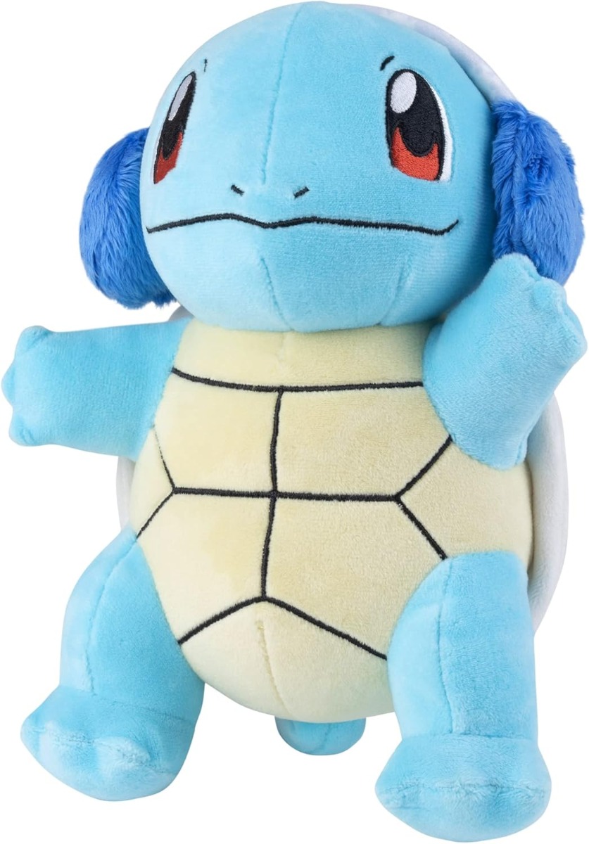 Pokémon 8" Squirtle Seasonal Plush with Ear Muffs