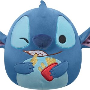 Squishmallows Original Disney 8-Inch Stitch With French Fries Plush