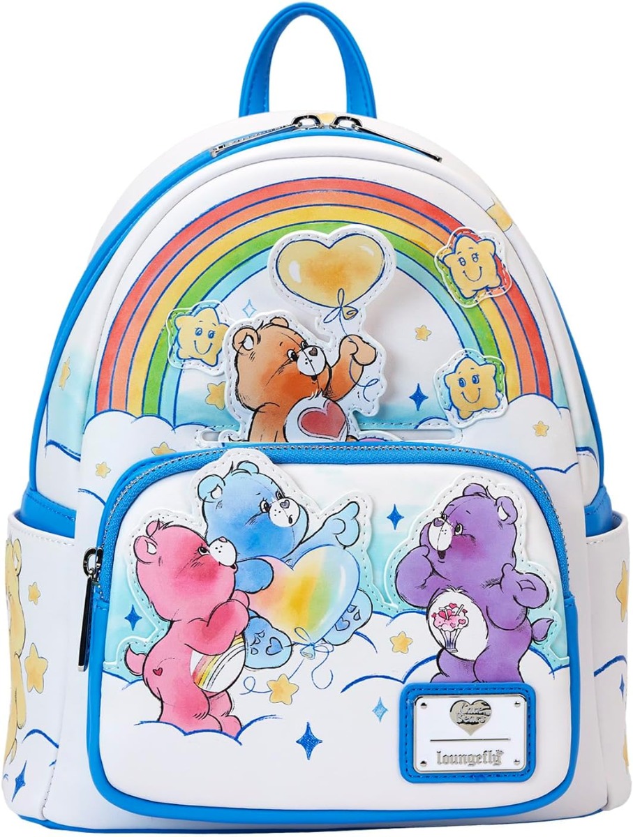 Loungefly Care Bears Rainbow Mini Backpack