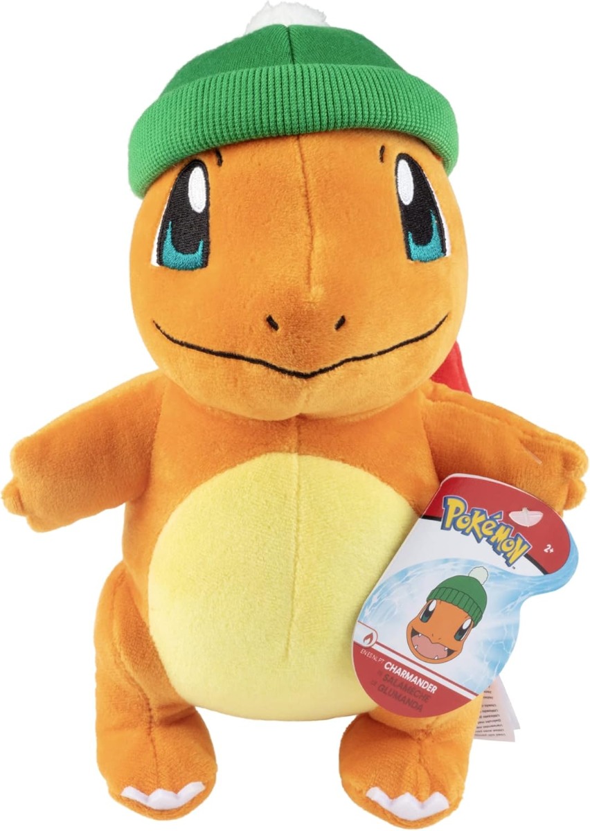 Pokémon 8" Charmander Plush with Beanie Hat