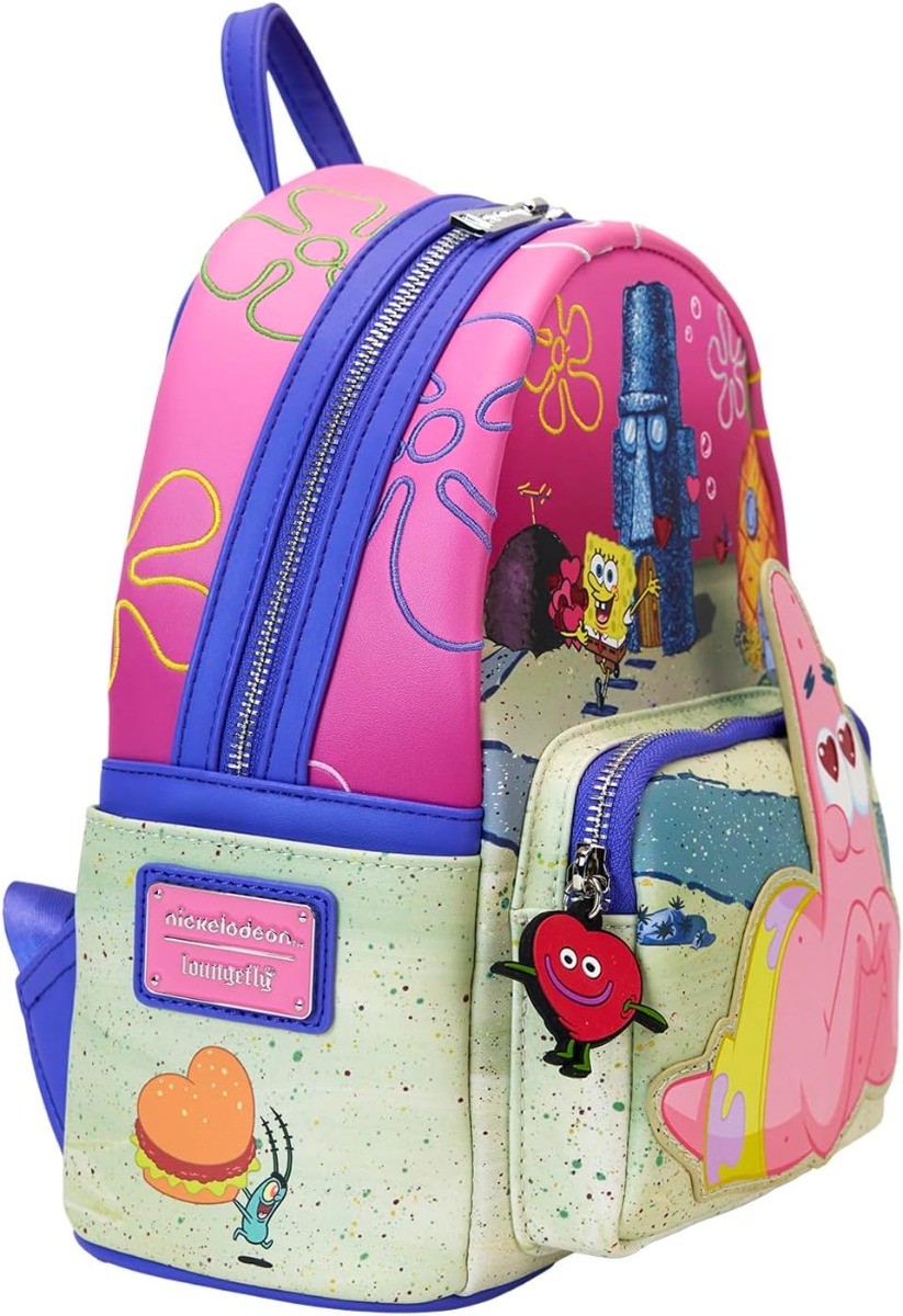 Loungefly Nickelodeon Spongebob & Patrick Mini Backpack