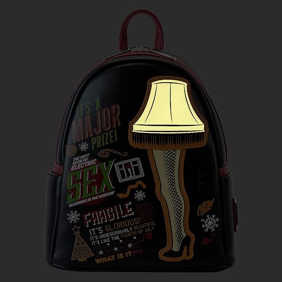 Loungefly A Christmas Story Leg Lamp Mini Backpack