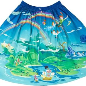 Loungefly Stitch Shoppe Neverland Scene Sandy Skirt