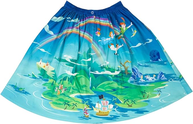 Loungefly Stitch Shoppe Neverland Scene Sandy Skirt