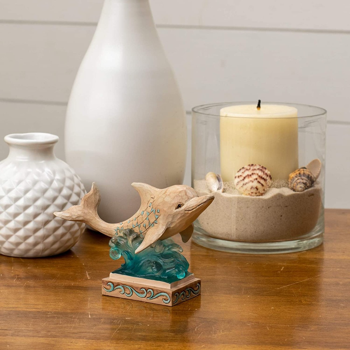 Jim Shore Heartwood Creek Pint Sized Dolphin Figurine - 6006690