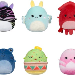 Squishmallows Micromallows 6 Pack - Elin , Altman , Gideon , Agnola , Safiyah & Connie