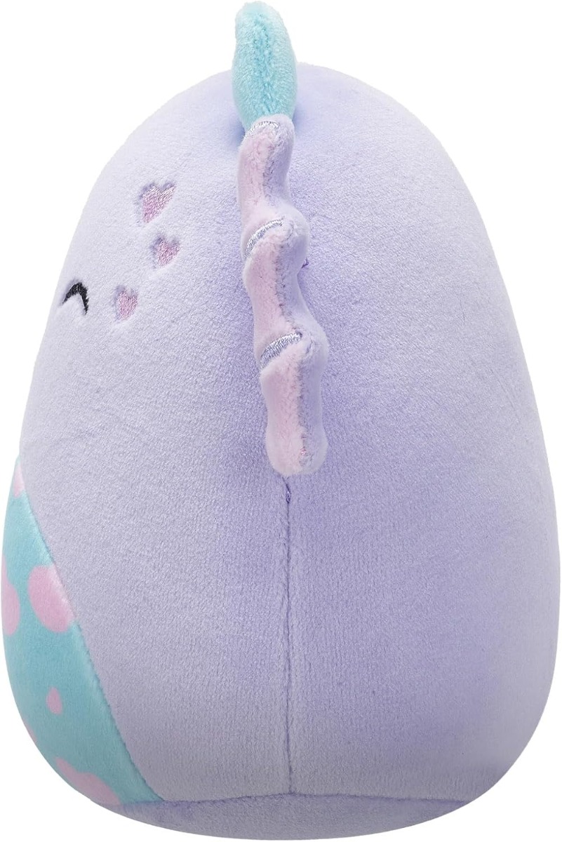 Squishmallows 7.5" Strobe the Purple Swamp Monster With Hearts