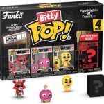 Funko Bitty Pop - Five Nights At Freddy's - Foxy Pirate-Cupcake-Chica +Mystery