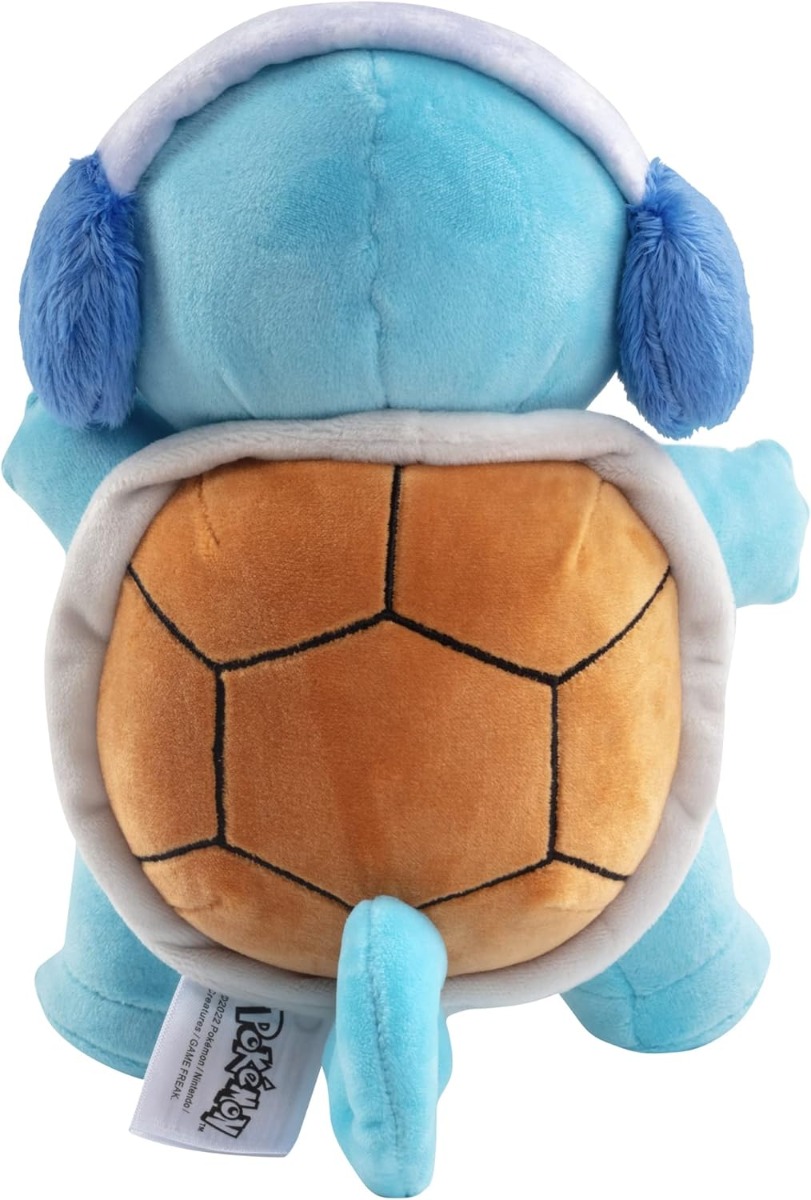 Pokémon 8" Squirtle Seasonal Plush with Ear Muffs