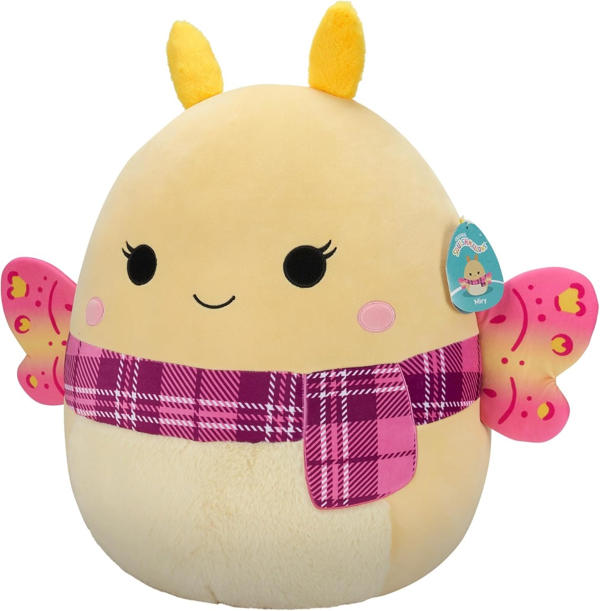 Squishmallows 20" Original Miry the Yellow Moth