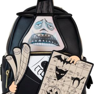 Loungefly Disney Nightmare Before Christmas Mayor with Plans Lenticular Mini Backpack