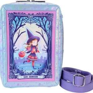 Loungefly Hocus Pocus Tarot Card Iridescent Crossbody Bag